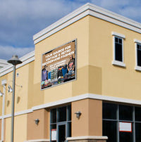 SwingSnap 4' x 4' Slim Metal Profile Banner Stretching Grip Snap Frame | Large Format 48 x 48 Graphic Size