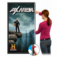 Extra Large 48 x 60 Poster Snap Frames (1 5/8" Profile for MOUNTED GRAPHICS)