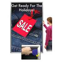 Extra Large 84x96 Poster Snap Frames (1 1/4" Security-Style)