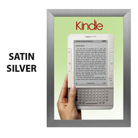 EASY OPEN SNAP OPEN FRAMES 12 x 36 (SHOWN IN SATIN SILVER)