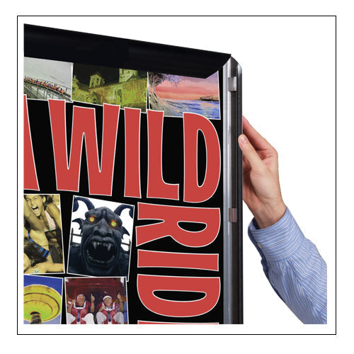 SwingSnaps 8.5 x 11 Poster Snap Frames (1 5/8" Wide Profile)
