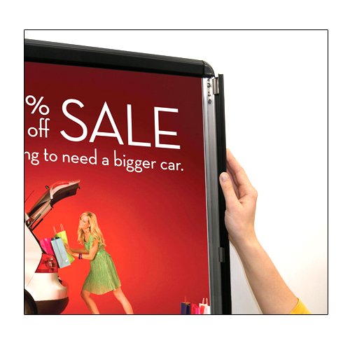 SNAP OPEN and SNAP CLOSE for 24x30 POSTER CHANGES