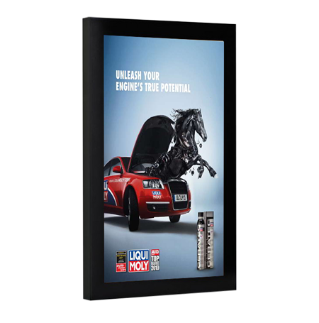 Magnetic 24x36 LED Light Box, with Black Acrylic Border