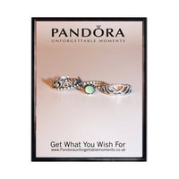 12x36 Frame Beveled Top Load or Side Load Poster Frame Sign Holders