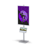 POSTO-STAND™ Snap Frame Poster Sign Floor Stand 24x36 with Post - Single-Sided Viewing