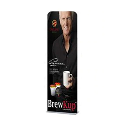 Pull Over Banner Stand Displays - 29.5" Wide, 84" High
