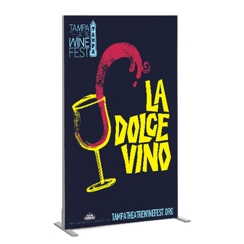 ILLUMINATED LED Two-Sided 96x120 Silicone Edge Graphic (SEG) - Shown in Portrait Orientation