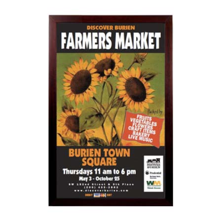 14 x 22 Wood Picture Poster Display Frames (Wood 362)