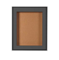 30 x 30 Designer Metal Bulletin Board SwingFrames with Lights