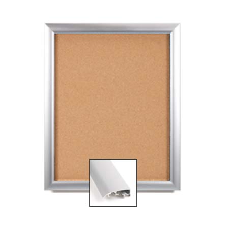 Extra Large 24 x 72 Super Wide-Face Enclosed Bulletin Cork Board SwingFrames