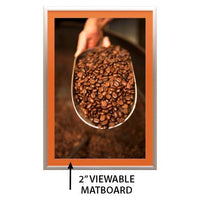Designer Snap Frames for Posters 13x19 (2" Wide Matboard)