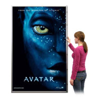Extra Large Snap Open Frame 24x60 Front Loading Poster Snap Frames (1 1/4" Mitered Corners)
