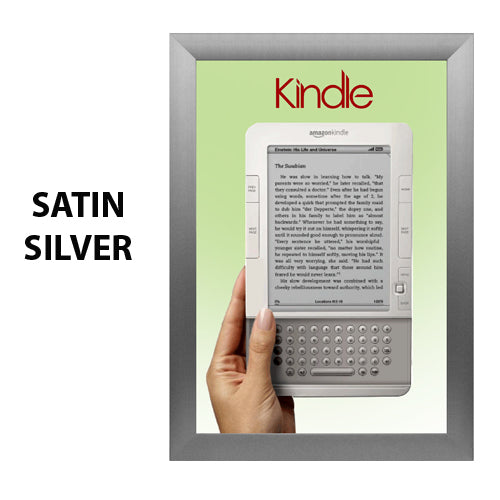 EASY OPEN SNAP OPEN FRAMES 17 x 22 (SHOWN IN SATIN SILVER)