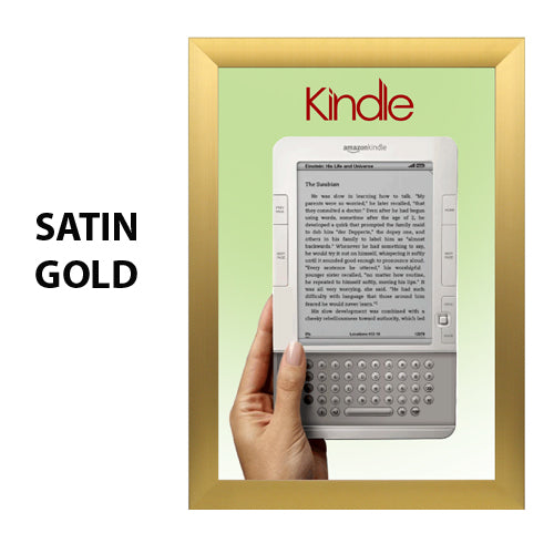 EASY OPEN SNAP OPEN FRAMES 30 x 40 (SHOWN IN SATIN GOLD)